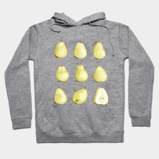 autumn fruits, yellow pears Hoodie